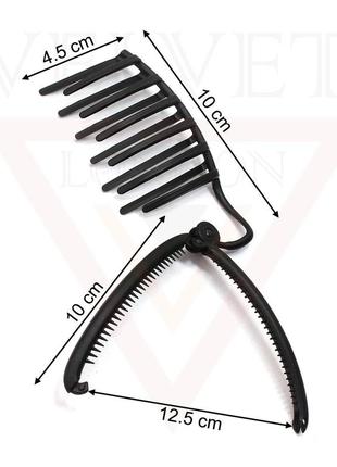 Шпилька у французькому стилі затискач інструменти для укладання волосся6 фото