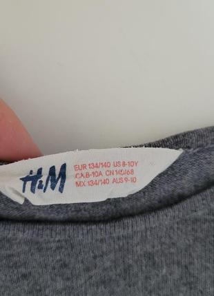 Фирменный свитшот h&amp;m(134-140см)6 фото