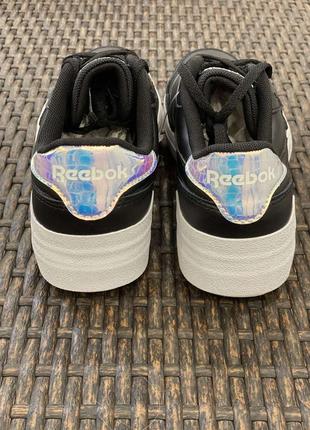 Женские черные кеды на высокой подошве платформы reebok techque t bold 2
37,5-38 размер4 фото