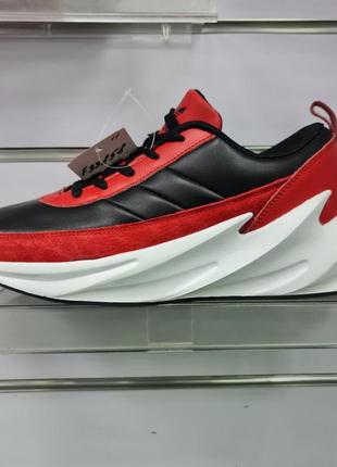Мужские красные кроссовки adidas sharks кожа 43,45 размер f33858