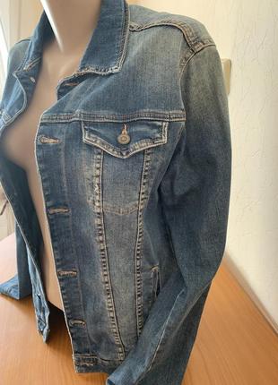 Крута джинсова куртка zara3 фото