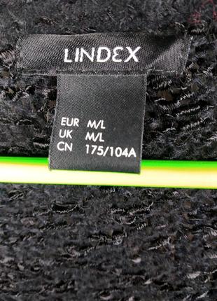 Чорний ошатний кардиган светр, джемпер кофта накидка4 фото
