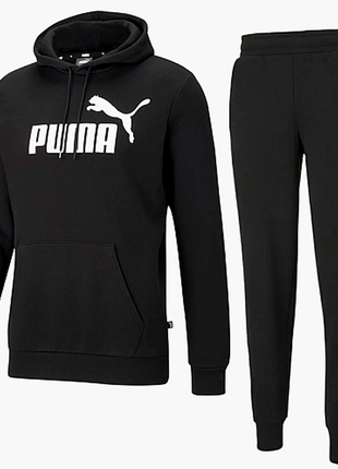 Спортивный костюм puma essentials black  846812-01__846820-012 фото