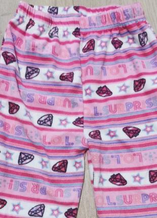 Детские пижамные (домашние) теплые штаны2 фото