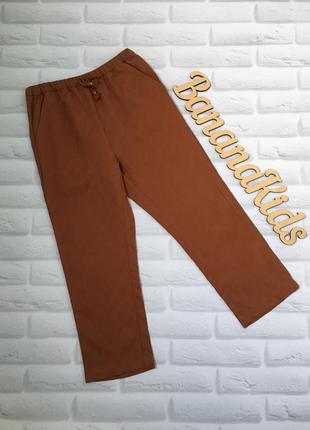Детские летние брюки для девочки 6-7 лет, рост 122 см. h&m