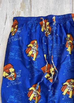 Чоловічі домашні піжамі штани гомер сімпсон3 фото