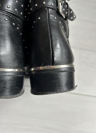 Черные ботинки4 фото