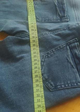 Термо джинсы с вышивкой, новые, 128 р c&amp;a4 фото