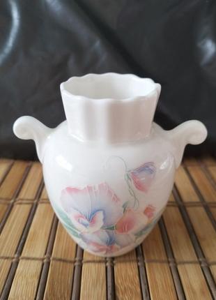 Коллекционная фарфоровая ваза, английская aynsley
