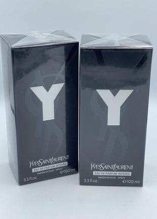 Ysl y eau de parfum intense. новинка 2023