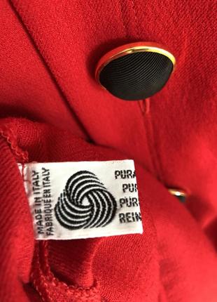 New. mimmina italy,винтажное шерстяное платье, пуговицы,шерсть, pure wool, vintage винтаж7 фото
