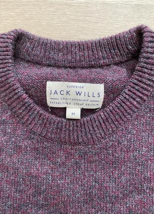 Мужской шерстяной джемпер jack wills4 фото