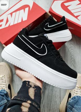 Женские кроссовки nike air force 1 на платформе