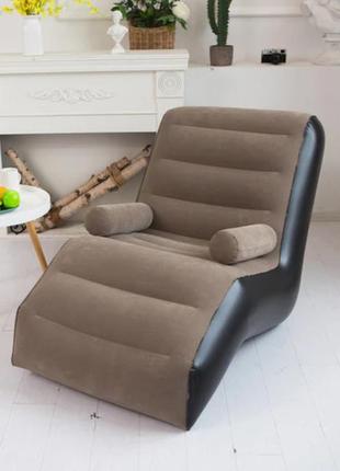 Надувной s-образный ленивый диван, надувная мебель для дома1 фото