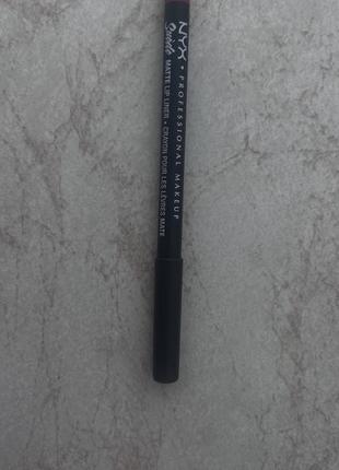 Олівець для губ nyx у відтінку brunch me4 фото