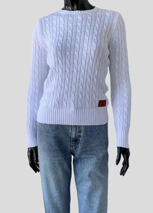Хлопковый свитер джемпер calvin klein 100% хлопок