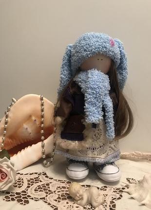 Текстильная кукла ручной работы1 фото