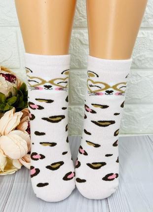 Махровые зимние носочки для девочки качественные турецкие