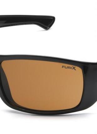 Окуляри захисні pyramex furix (сoffee) anti-fog, коричневі