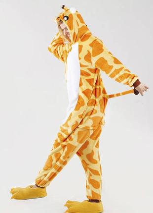 Пижама кигуруми жираф для взрослых1 фото