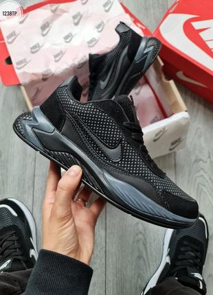 Мужские черные серые бирюзовые кроссовки nike найк [40-44]6 фото