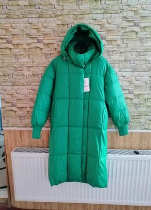 Дута куртка стьобане пальто з капюшоном капюшон відстібається