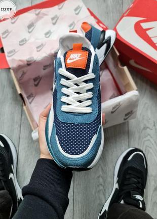 Мужские черные серые бирюзовые кроссовки nike найк [40-44]5 фото