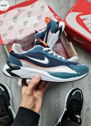 Мужские черные серые бирюзовые кроссовки nike найк [40-44]6 фото