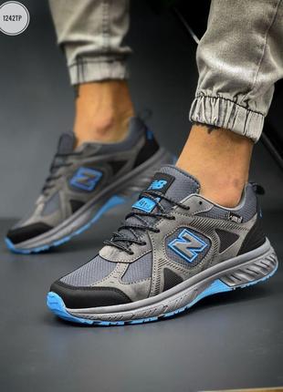 Мужские черные серые кроссовки nb new balance [40-44]