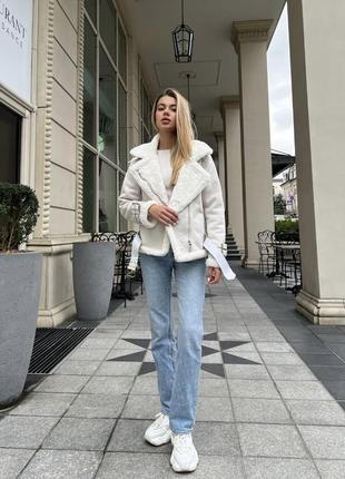 Замшевая дубленка6 фото