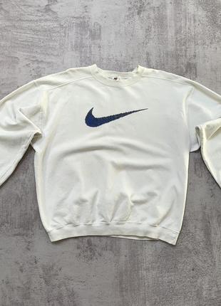 Винтажный свитшот nike big logo