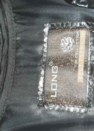 Плащ-пальто шкіряний