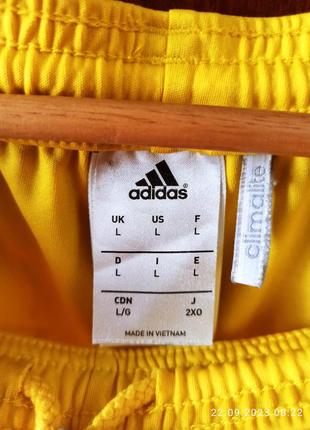 Футбольні шорти, adidas " р.l., футбольні чоловічі шорти.6 фото