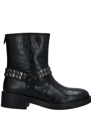 Ботинки кожаные guess😍 казаки ковбойки козаки мотобутс motoboots3 фото