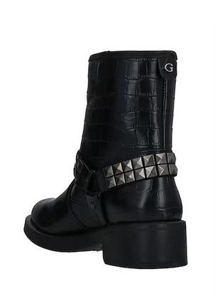 Ботинки кожаные guess😍 казаки ковбойки козаки мотобутс motoboots5 фото