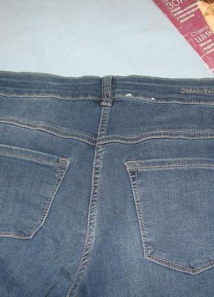 Джинсы джинси женские размер 46-48 / 12 стрейчевые стрейч скинни6 фото