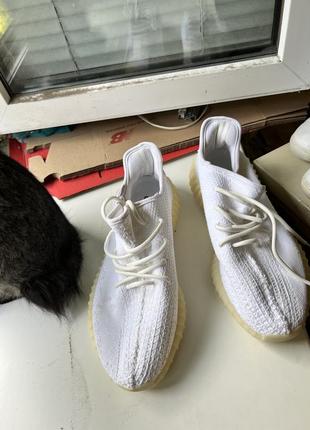 Кроссовки сетка adidas yeezy boost 350 новые абсолютно размер 445 фото