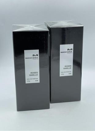 Mancera roses vanille parfum