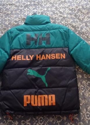 Пуховик puma x helly hansen2 фото