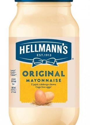 Майонез hellmann's "original" 405 г.