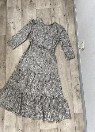 Нова сукня міді шовк сатин primark , розмір 42-44-461 фото