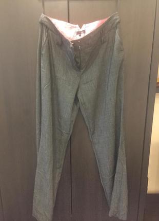 Брюки трубы тренд, большой размер