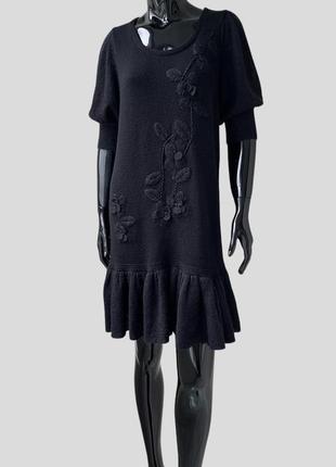 Дизайнерське вовняне в'язане плаття by malene birger brunello cucinelli 100% вовна люкс бренд