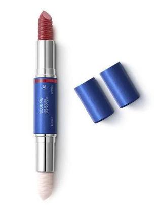 Kiko milano blue me 3d effect lipstick duo помада з 3д ефектом 02