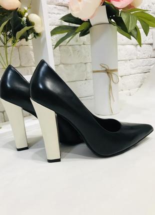 Брендовые туфли, чёрные туфли, качественные туфельки7 фото