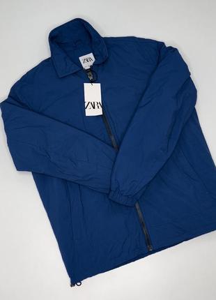 Zara — чоловіча демісезонна куртка-вітровка | розмір м та l