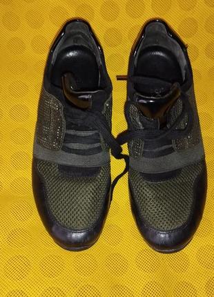 Кожаные фирменные кроссовки gabor3 фото