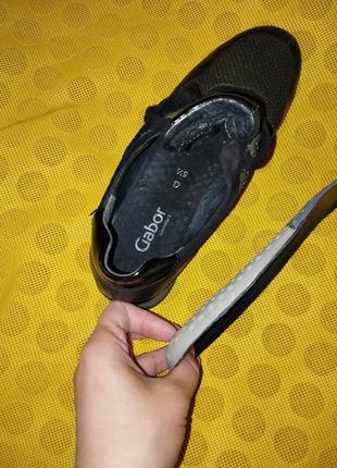 Кожаные фирменные кроссовки gabor9 фото