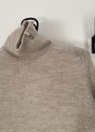 Базовый свитер гольф из мериносовой шерсти2 фото