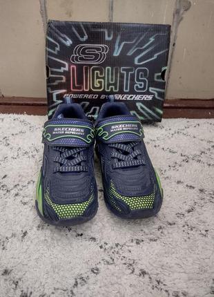 Кроссовки skechers s loghts 32 размер2 фото